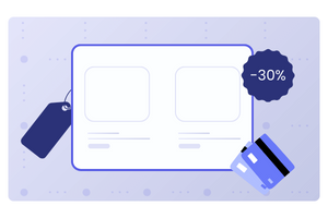 B2B portal with applied pricing and discount logic