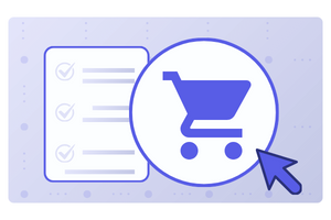 Icon showing easy B2B buying experience for B2B ecomm buyers