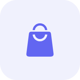 Shopping bag icon representing a retailer streamlining B2B purchasing through OrderEase.